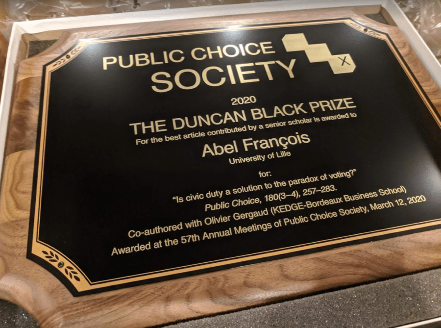 Duncan Black Prize